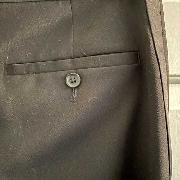 Kenneth Cole Reaction Men's Full Black Tuxedo sz 36 Slim Worn Once Pants Jacket - Picture 15 of 16